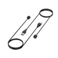 Зарядно за Xiaomi Mi Band 5/6/7, USB, 3.5W, 1m - (TXC1) - Черно