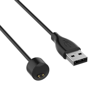 Зарядно за Xiaomi Mi Band 5/6/7, USB, 3.5W, 1m - (TXC1) - Черно