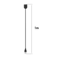 Зарядно за Xiaomi Mi Band 5/6/7, USB, 3.5W, 1m - (TXC1) - Черно