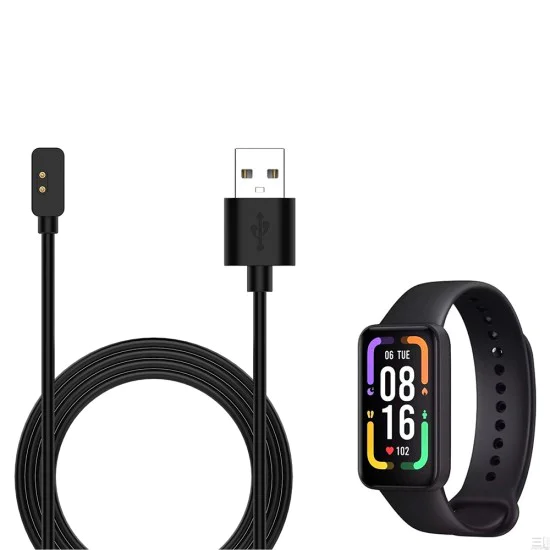 Зарядно за Xiaomi Band 7 Pro/Watch Lite 2/Redmi Watch2 USB, 3.5W, 1m - (TXC2) - Черно
