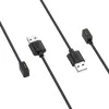 Зарядно за Xiaomi Band 7 Pro/Watch Lite 2/Redmi Watch2 USB, 3.5W, 1m - (TXC2) - Черно