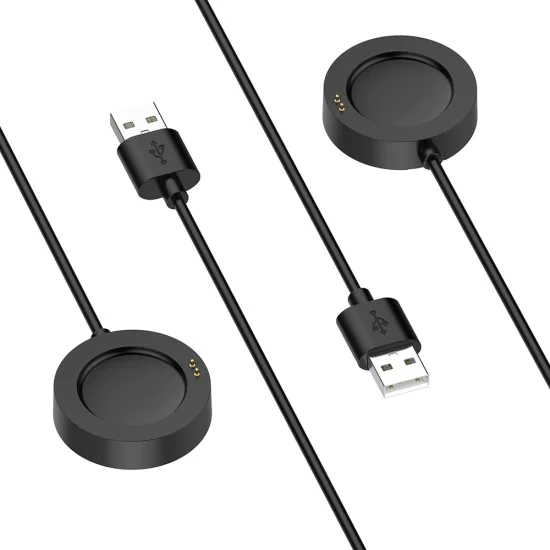 Зарядно за Xiaomi Watch H1/2 Pro/S2, USB, 5W - (TXC5) - Черно