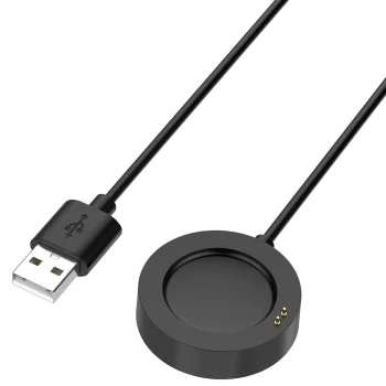 Зарядно за Xiaomi Watch H1/2 Pro/S2, USB, 5W - (TXC5) - Черно