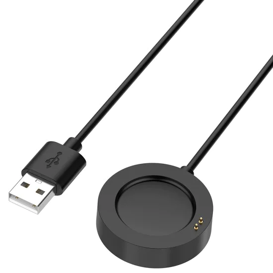 Зарядно за Xiaomi Watch H1/2 Pro/S2, USB, 5W - (TXC5) - Черно