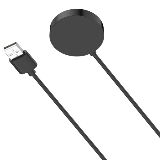 Безжично зарядно за Xiaomi Watch S1 Pro, USB, 4W - (TXC6) - Черно