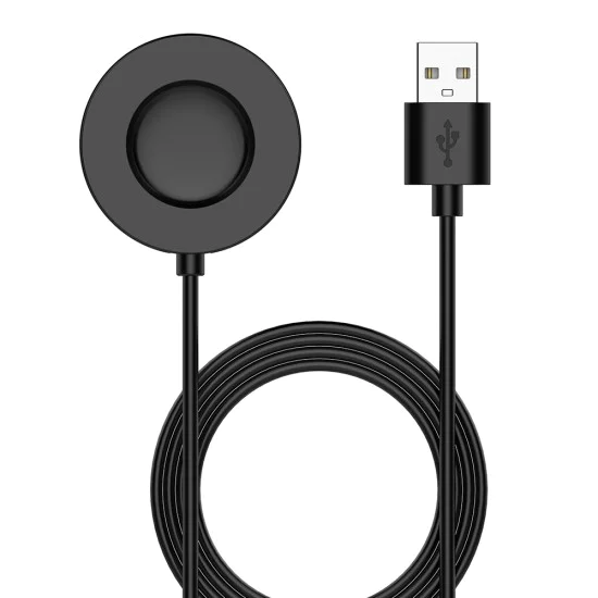 Безжично зарядно за Xiaomi Watch S1 Pro, USB, 4W - (TXC6) - Черно