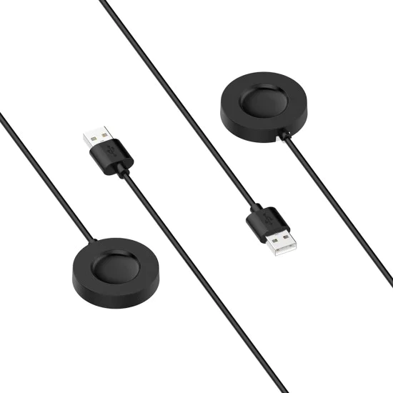 Безжично зарядно за Xiaomi Watch S1 Pro, USB, 4W - (TXC6) - Черно