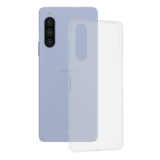 Калъф за Sony Xperia 10 V - Безцветен Силиконов - Прозрачен