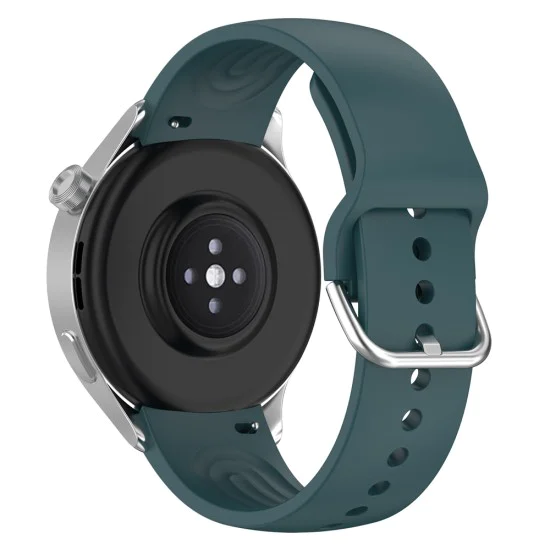 Каишка за часовник за Huawei Watch GT 2 46mm / GT 3 46mm, Xiaomi Watch S1 Pro / Active - Каишка за часовник (W003) - Зелена