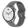 Каишка за Huawei Watch GT 2 46mm / GT 3 46mm, Xiaomi Watch S1 Pro / Active - Каишка за часовник (W003) - Сив