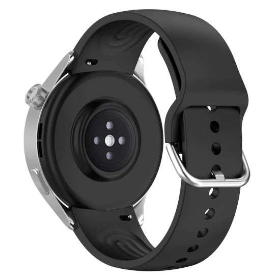 Каишка за часовник за Huawei Watch GT 2 46mm / GT 3 46mm, Xiaomi Watch S1 Pro / Active - Каишка за часовник (W003) - Черна