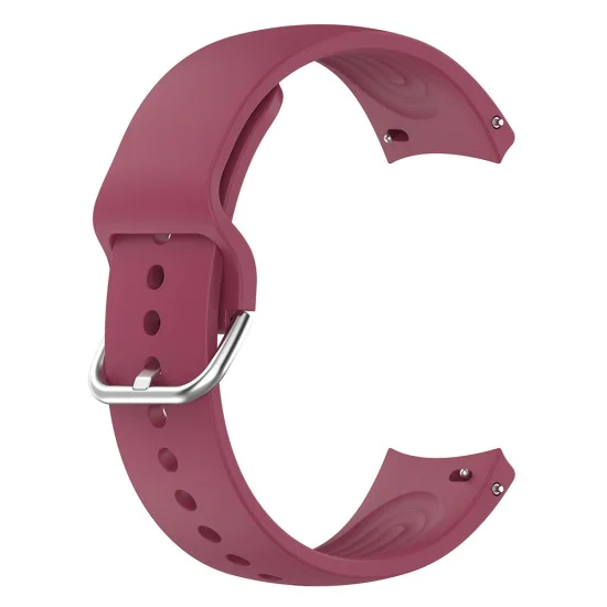 Каишка за Huawei Watch GT 2 46mm / GT 3 46mm, Xiaomi Watch S1 Pro / Active - Каишка за часовник (W003) - Wine Red