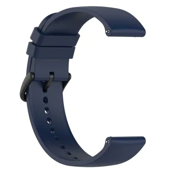 Каишка за Samsung Galaxy Watch 4/5/Active 2, Huawei Watch GT 3 (42mm)/GT 3 Pro (43mm) - Каишка за часовник 20mm (W001) - Тъмно син