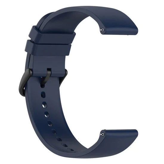 Каишка за Huawei Watch GT 2 (46 мм)/GT 2 Pro/GT 3 Pro (46 мм)/Ultimate, Xiaomi Watch S1 - Каишка за часовник 22 мм (W001) - Тъмно син