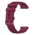 Каишка за Samsung Galaxy Watch 4/5/Active 2, Huawei Watch GT 3 (42mm)/GT 3 Pro (43mm) - Каишка за часовник 20mm (W006) - Бордо