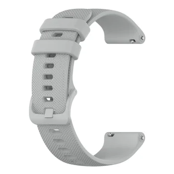 Каишка за Samsung Galaxy Watch 4/5/Active 2, Huawei Watch GT 3 (42mm)/GT 3 Pro (43mm) - Каишка за часовник 20mm (W006) - Сив