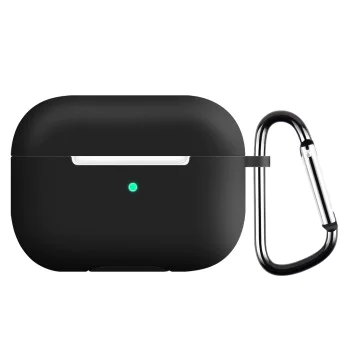 Калъф за Apple AirPods 3 - Силиконов Калъф - черен