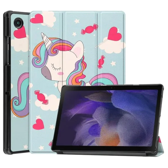 Калъф за Samsung Galaxy Tab A8 10.5 (2021) - FoldPro - Еднорог