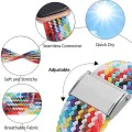 Каишка за Apple Watch 1/2/3/3/4/4/5/5/5/6/6/7/8/7/8/9/10/SE/SE/SE 2/Ultra/Ultra 2 ( 42/44/44/45/46/49 mm) - Каишка за часовник (W032) - Heartbeat Purple