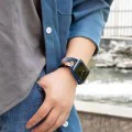 Каишка за Apple Watch 1/2/3/3/4/4/5/5/6/6/7/8/7/8/9/10/10/SE/SE 2 (38/40/41/42 mm ) - Каишка за часовник (W032) - Каубойско зелено