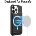 Калъф за iPhone 15 Plus с 8500mAh батерия - Power Pro MagSafe - черен