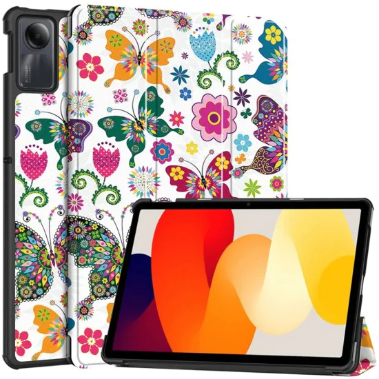 Калъф за Xiaomi Redmi Pad SE 11 - FoldPro - Пеперуда