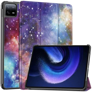 Калъф за Xiaomi Pad 6 / Pad 6 Pro - FoldPro - Galaxy