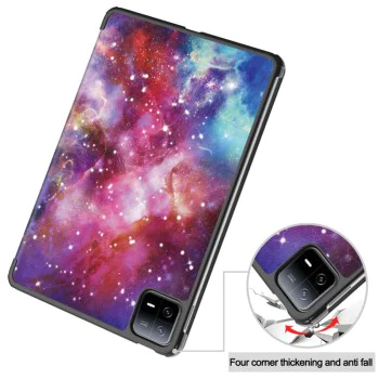 Калъф за Xiaomi Pad 6 / Pad 6 Pro - FoldPro - Galaxy