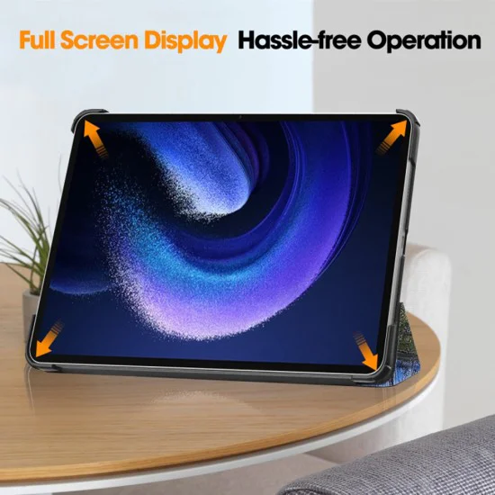 Калъф за Xiaomi Pad 6 / Pad 6 Pro - FoldPro - Starry Night