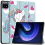 Калъф за Xiaomi Pad 6 / Pad 6 Pro - FoldPro - Еднорог