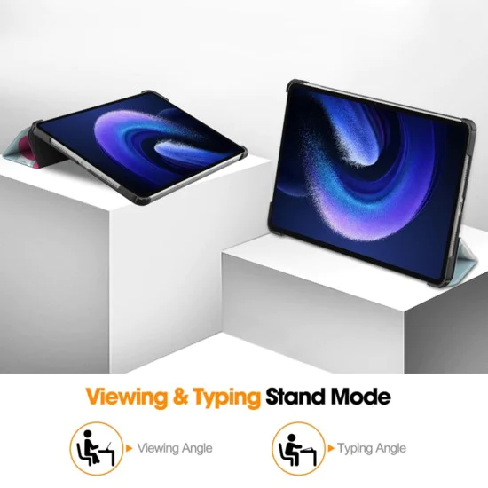 Калъф за Xiaomi Pad 6 / Pad 6 Pro - FoldPro - Еднорог