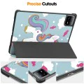 Калъф за Xiaomi Pad 6 / Pad 6 Pro - FoldPro - Еднорог
