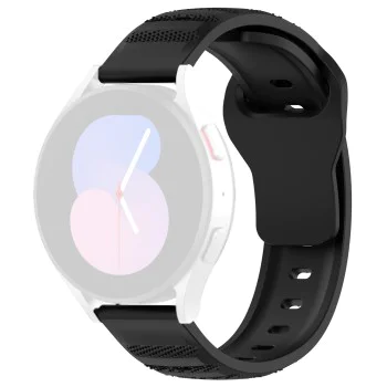 Каишка за часовник за Huawei Watch GT 2 (46 мм)/GT 2 Pro/GT 3 Pro (46 мм)/Ultimate, Xiaomi Watch S1 - Каишка за часовник (W050) - Черен