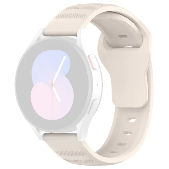 Каишка за Huawei Watch GT 2 (46 мм)/GT 2 Pro/GT 3 Pro (46 мм)/Ultimate, Xiaomi Watch S1 - Каишка за часовник (W050) - Бежов