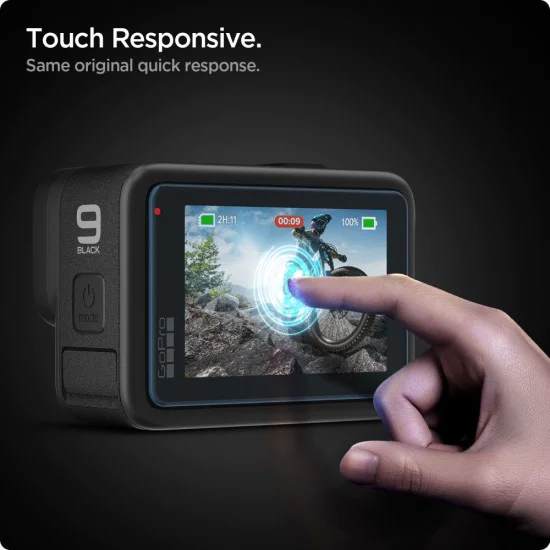 Протектор за GoPro Hero 9/10/11/12 (комплект от 6) - Spigen Glas.tR Slim - Clear