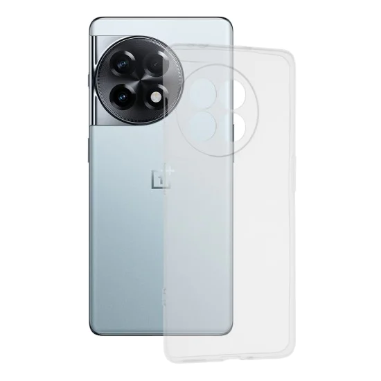 Калъф за OnePlus 11R / OnePlus Ace 2 - Прозрачен силикон - Прозрачен