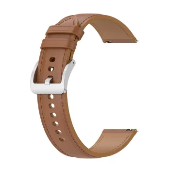 Каишка за Huawei Watch GT 2 (46 мм)/GT 2 Pro/GT 3 Pro (46 мм)/Ultimate, Xiaomi Watch S1 - Каишка за часовник (W048) - Кафяв