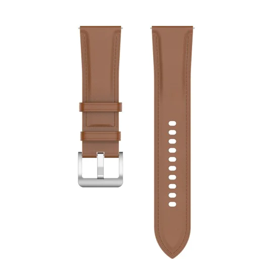 Каишка за Huawei Watch GT 2 (46 мм)/GT 2 Pro/GT 3 Pro (46 мм)/Ultimate, Xiaomi Watch S1 - Каишка за часовник (W048) - Кафяв