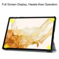 Калъф за Samsung Galaxy Tab S9 Plus / S9 FE Plus / S10 Plus / S10 FE Plus - FoldPro - Еднорог