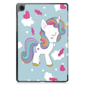 Калъф за Samsung Galaxy Tab A9 Plus - FoldPro - Еднорог