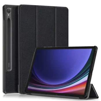 Калъф за Samsung Galaxy Tab S9 / S9 FE / S10 FE - FoldPro - Черен