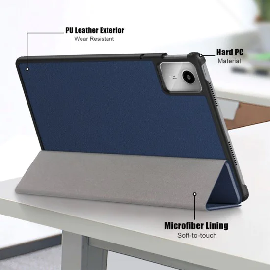 Калъф за Lenovo Tab M11 - FoldPro - Син