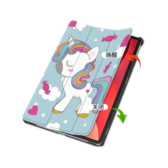Калъф за Lenovo Tab M11 - FoldPro - Unicorn