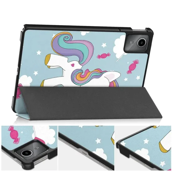 Калъф за Lenovo Tab M11 - FoldPro - Unicorn