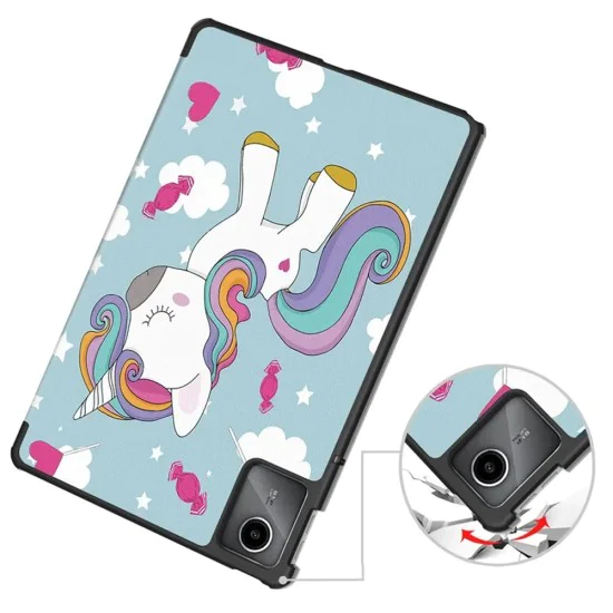 Калъф за Lenovo Tab M11 - FoldPro - Unicorn