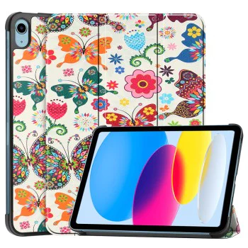 Калъф за iPad 10 (2022) 10.9 - FoldPro - Пеперуда