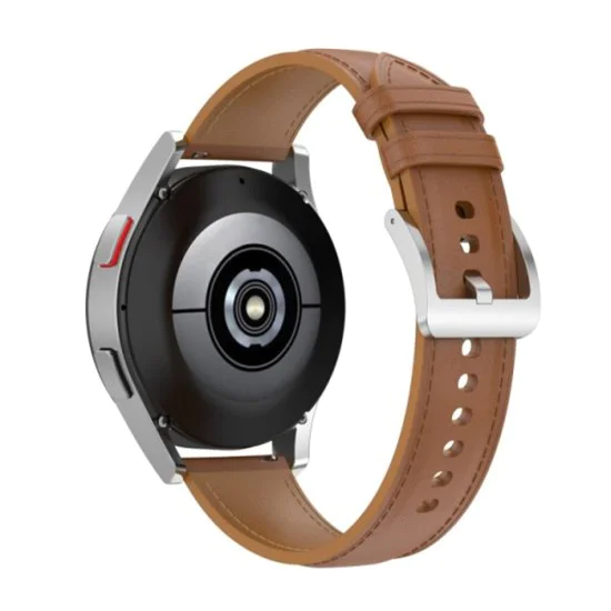 Каишка за Huawei Watch GT 2 (46 мм)/GT 2 Pro/GT 3 Pro (46 мм)/Ultimate, Xiaomi Watch S1 - Каишка за часовник (W048) - Кафяв