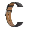 Каишка за Samsung Galaxy Watch 4/5/Active 2, Huawei Watch GT 3 (42mm)/GT 3 Pro (43mm) - Каишка за часовник (W048) - Черна