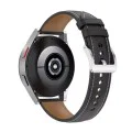 Каишка за Samsung Galaxy Watch 4/5/Active 2, Huawei Watch GT 3 (42mm)/GT 3 Pro (43mm) - Каишка за часовник (W048) - Черна