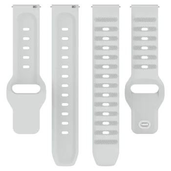 Каишка за Huawei Watch GT 2 (46 мм)/GT 2 Pro/GT 3 Pro (46 мм)/Ultimate, Xiaomi Watch S1 - Каишка за часовник (W050) - Сив